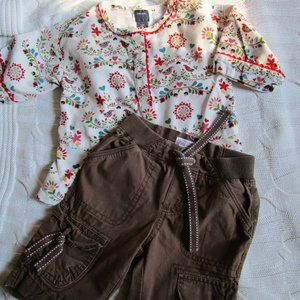 Adorable Fall Baby Girl Outfit